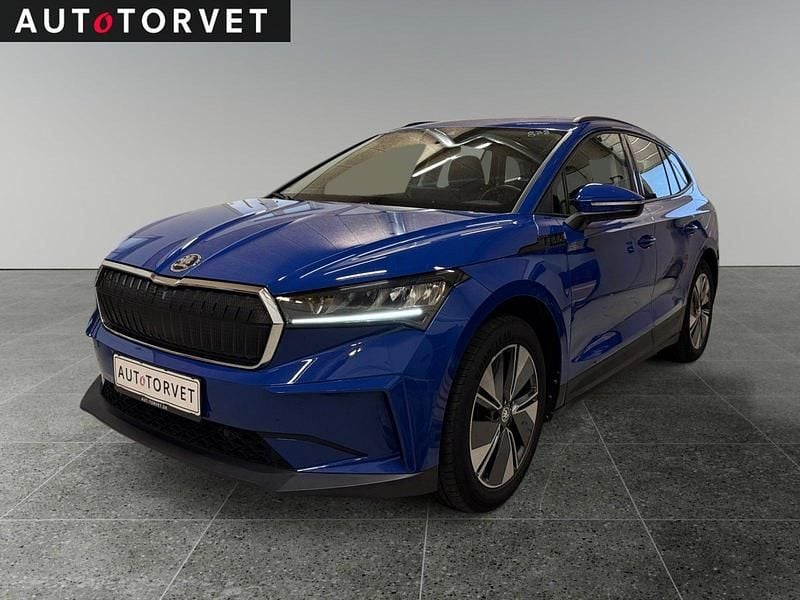 Blåmetal Brugt 2022 Skoda Enyaq iV SUV | 177.700 kr. (Super pris) - Billede 1/4