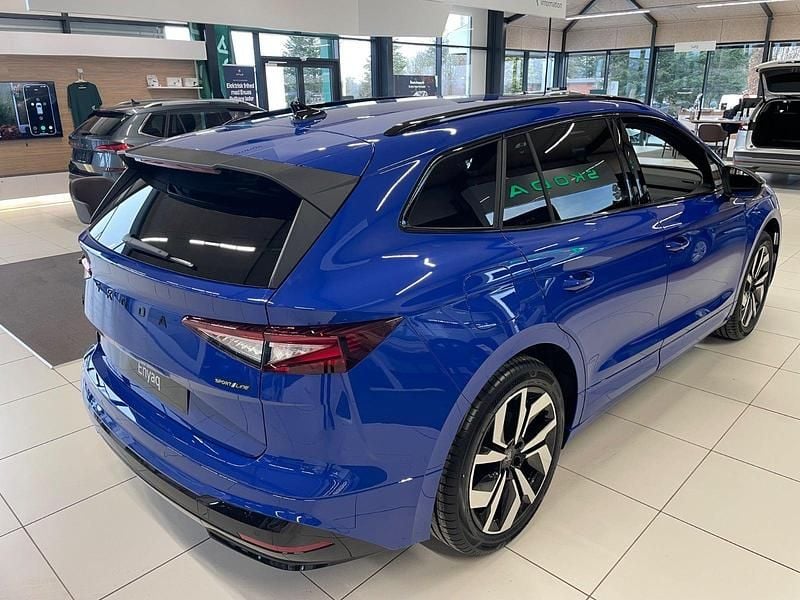 Ny Skoda Enyaq iV SportLine 210 kW (286 HK) 2026 Blå SUV
