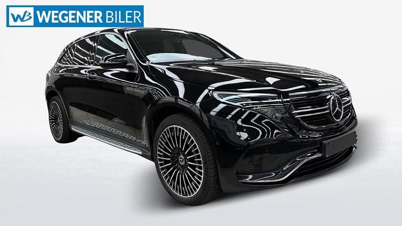 Sort Brugt 2021 Mercedes EQC400 AMG line SUV | 364.800 kr. (Fair pris) - Billede 1/4