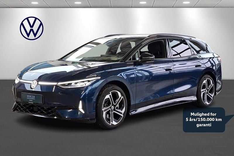 Brugt VW ID.7 GTX 250 kW (340 HK) 2024 Blåmetal Stationcar