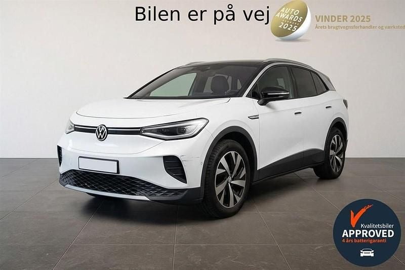 Hvid Brugt 2021 VW ID.4 Pro Performance SUV | 164.900 kr. (God pris) - Billede 1/4