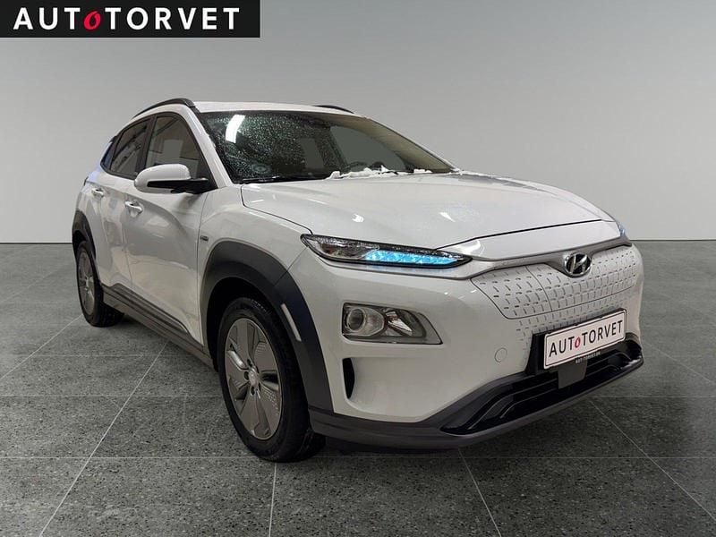 Brugt Hyundai Kona Trend 100 kW (136 HK) 2020 Hvid SUV
