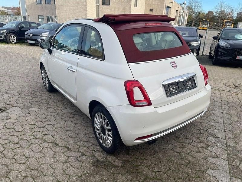 Brugt Fiat 500C Lounge 80 HK (58 kW) 2016 Hvid Cabriolet