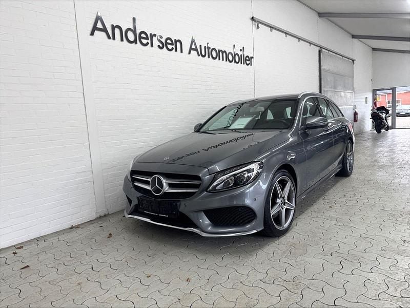 Gråkoks Brugt 2017 Mercedes C220 AMG line Stationcar | 199.900 kr. (God pris) - Billede 1/4