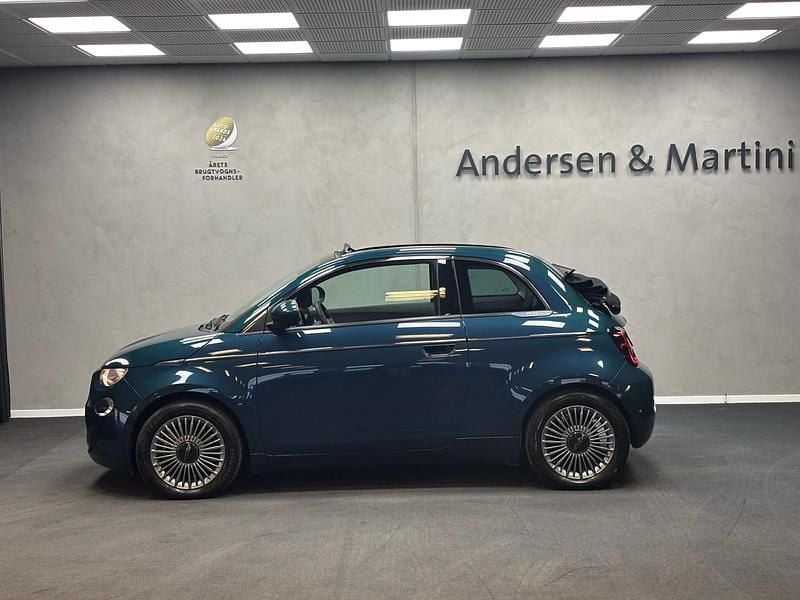 Brugt Fiat 500e Icon 86 kW (118 HK) 2023 Grøn Cabriolet