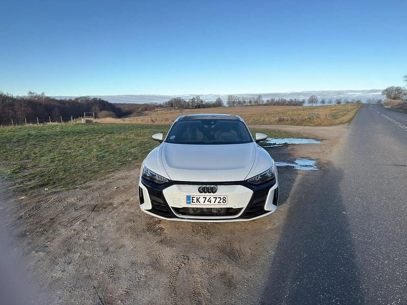 Brugt Audi e-tron GT quattro 350 kW (476 HK) 2023 Hvidmetal Sedan