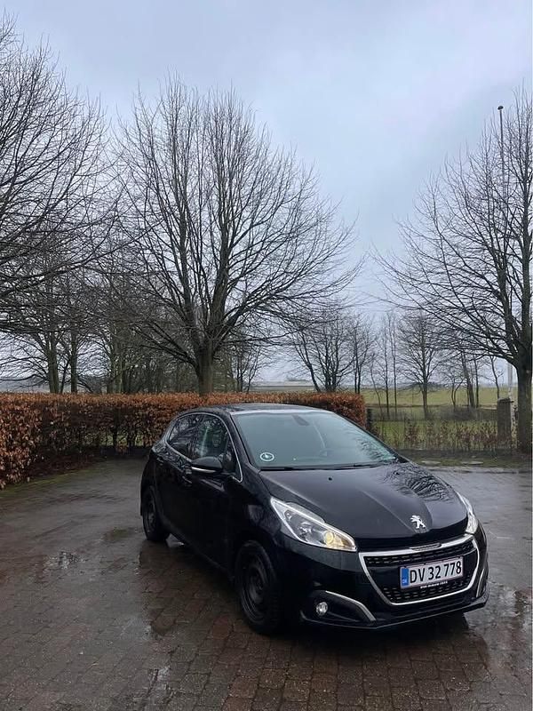Brugt Peugeot 208 102 HK (75 kW) 2020 Sort Hatchback