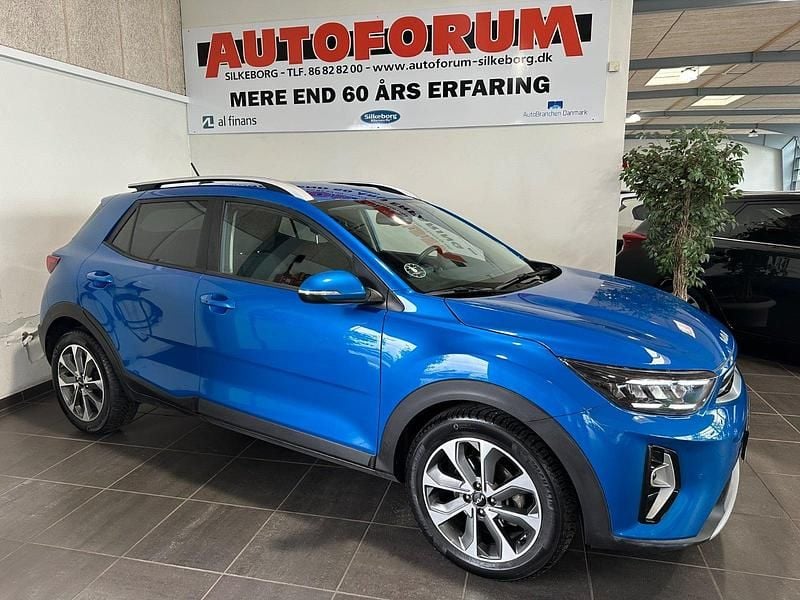 Blåmetal Brugt 2023 Kia Stonic SUV | 229.900 kr. - Billede 1/4