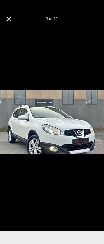 Hvid Brugt 2013 Nissan Qashqai +2 SUV | 55.000 kr. (Fair pris) - Billede 1/4