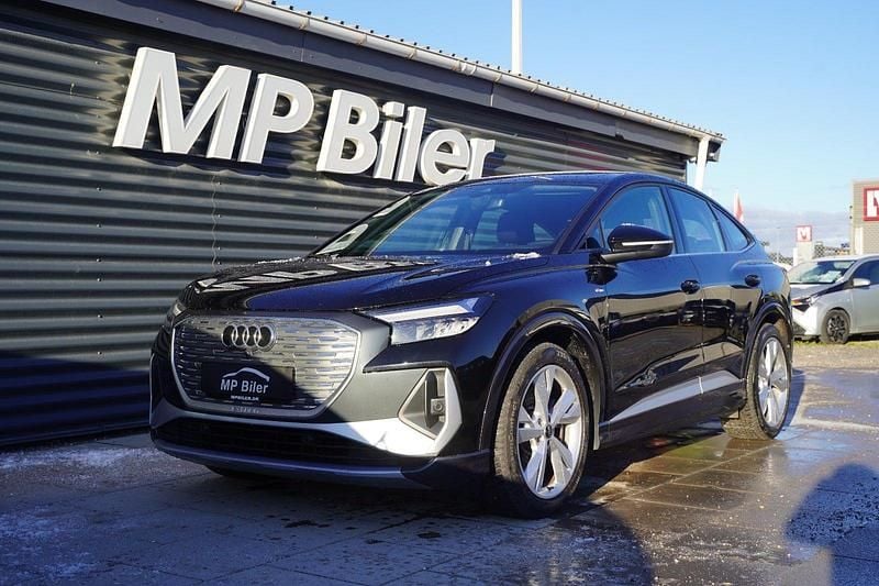 Sortmetal Brugt 2023 Audi Q4 Sportback e-tron S-Line SUV | 289.900 kr. (Super pris) - Billede 1/4
