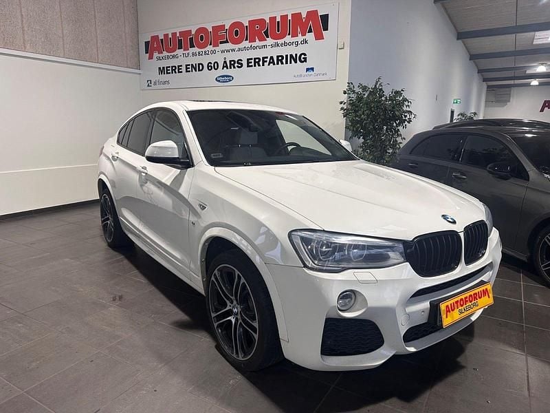 Hvid Brugt 2016 BMW X4 M Sport SUV | 209.900 kr. - Billede 1/4