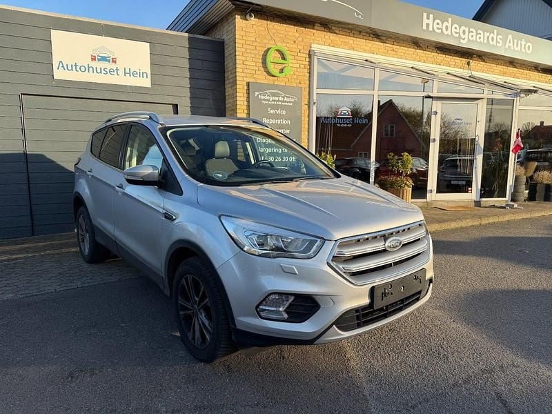 Sølvmetal Brugt 2018 Ford Kuga Titanium SUV | 149.800 kr. (Fair pris) - Billede 1/4