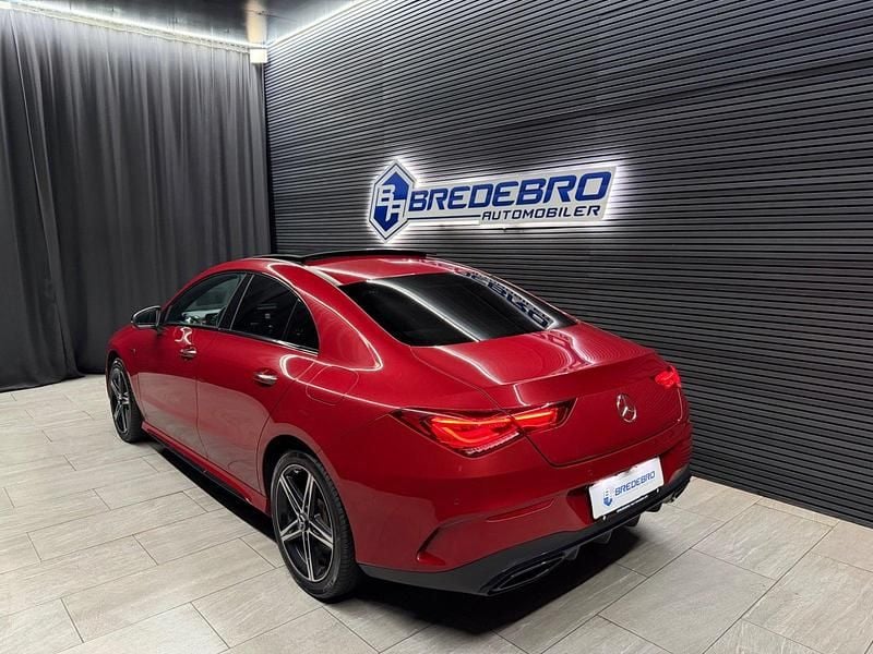 Brugt Mercedes CLA250e AMG line 218 HK (160 kW) 2020 Gråmetal Sedan