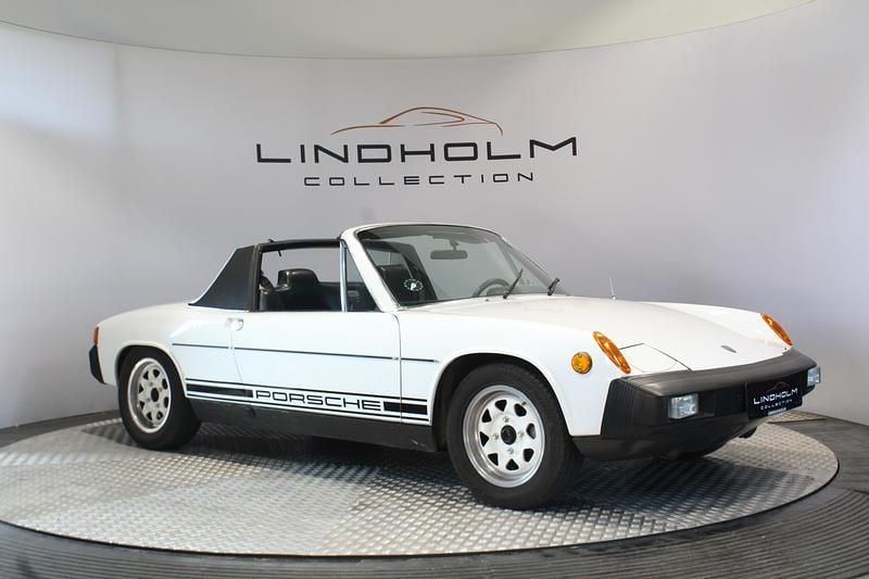 Hvid Brugt 1970 Porsche 914 Cabriolet | 119.900 kr. - Billede 1/4