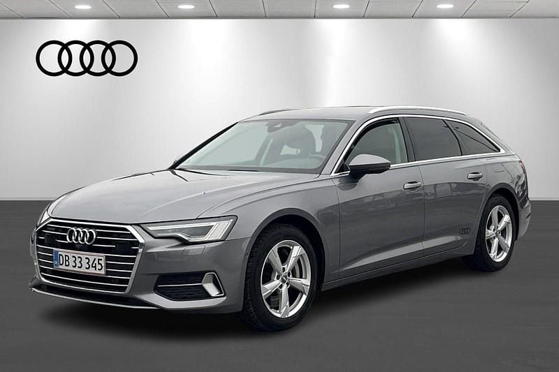 Gråmetal Brugt 2021 Audi A6 Sport Stationcar | 379.900 kr. (Fair pris) - Billede 1/4