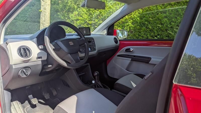 Brugt Seat Mii Style 60 HK (44 kW) 2013 Rød Hatchback