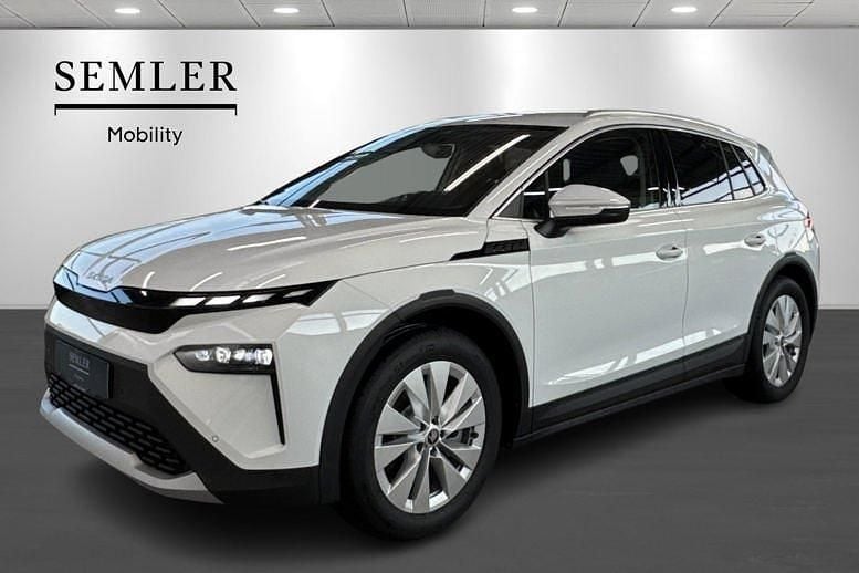 Hvid Ny 2025 Skoda Elroq SUV | 324.900 kr. (God pris) - Billede 1/4