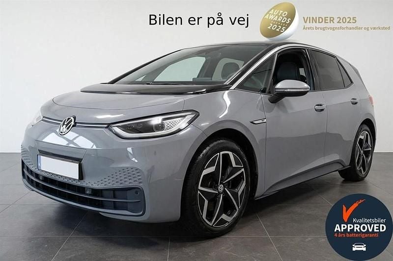 Grå Brugt 2020 VW ID.3 Hatchback | 127.400 kr. (God pris) - Billede 1/4