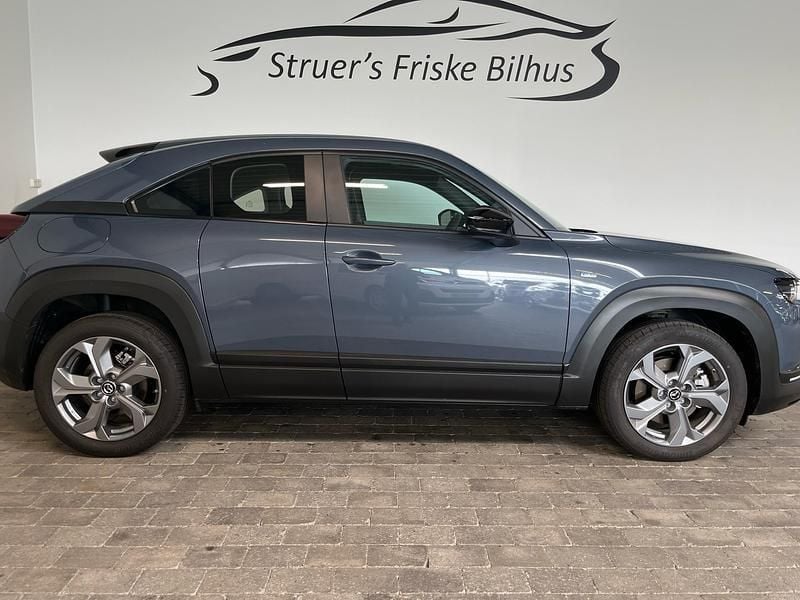 Polymetal gray Brugt 2025 Mazda MX30 Exclusive-Line SUV | 179.900 kr. (Dyr) - Billede 1/4