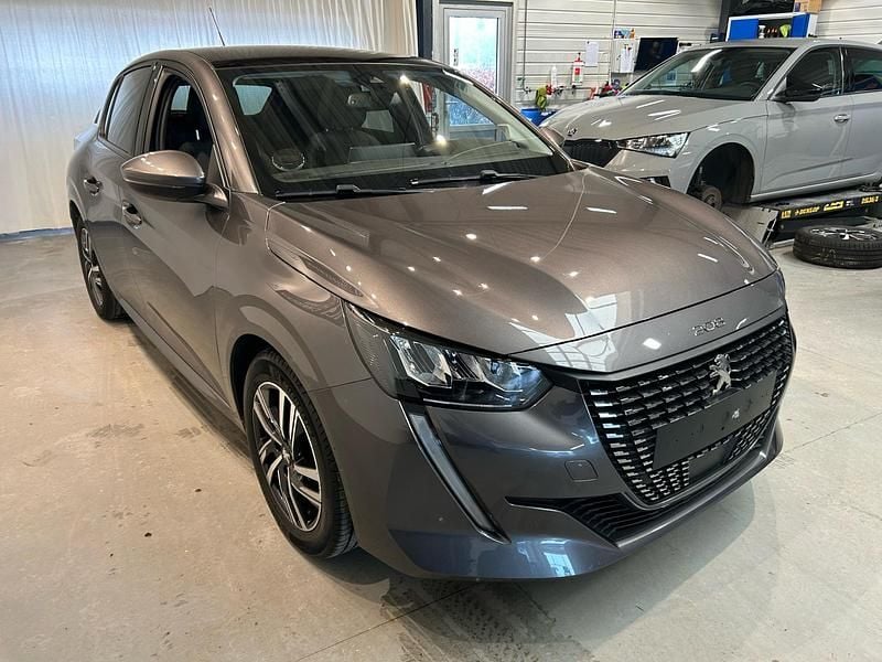 Brugt Peugeot 208 Allure Sky 100 HK (73 kW) 2020 Grå platinium met. Hatchback