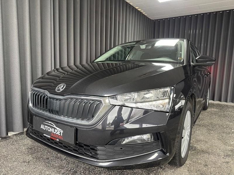 Sortmetal Brugt 2021 Skoda Scala Dynamic Hatchback | 168.900 kr. (Fair pris) - Billede 1/4