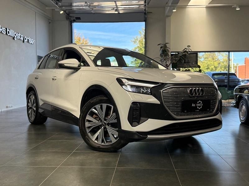 Hvidmetal Brugt 2022 Audi Q4 e-tron Advanced SUV | 264.999 kr. (Fair pris) - Billede 1/4