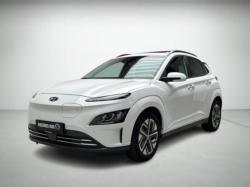 Hvid Brugt 2021 Hyundai Kona Trend SUV | 154.900 kr. (Fair pris) - Billede 1/4