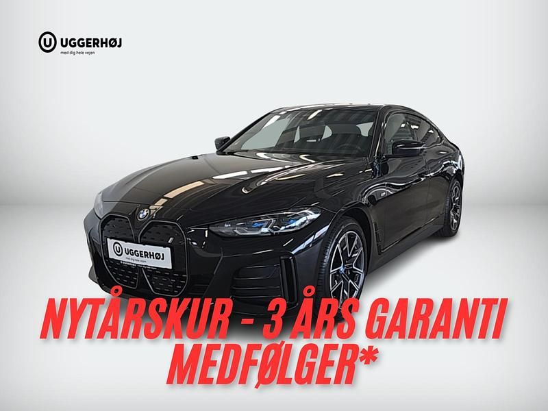 Sortmetal Brugt 2024 BMW i4 M Sport Sedan | 429.000 kr. (Lidt for dyr) - Billede 1/4