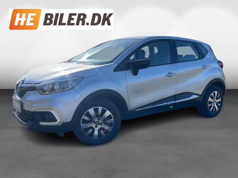 Brugt Renault Captur Zen 90 HK (66 kW) 2017 Sølvmetal SUV