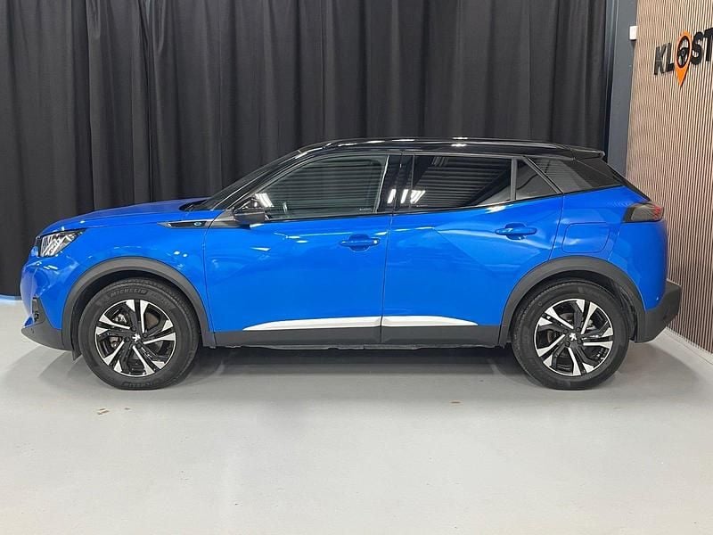 Brugt Peugeot e-2008 GT 100 kW (136 HK) 2022 Blåmetal SUV