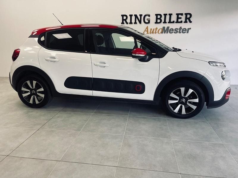Brugt Citroën C3 PureTech 82 HK (60 kW) 2019 Hvid Hatchback