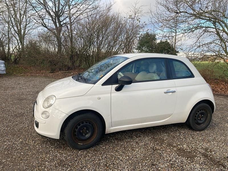 Beige Brugt 2011 Fiat 500 Pop | 34.900 kr. (God pris) - Billede 1/4