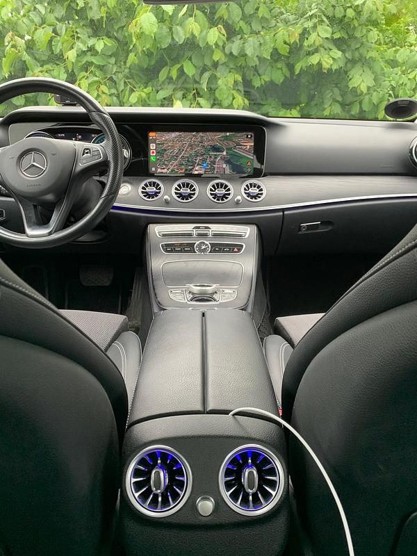 Brugt Mercedes E220 Avantgarde 194 HK (142 kW) 2017 Blå Sedan