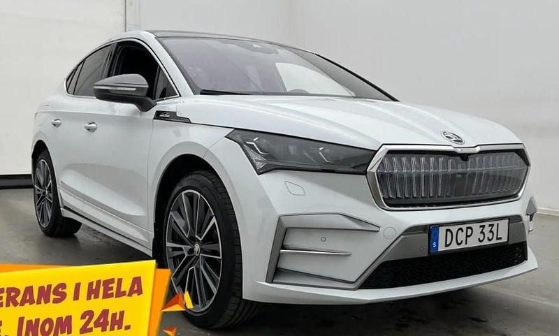 Hvidmetal Brugt 2024 Skoda Enyaq iV LAURIN & KLEMENT SUV | 389.900 kr. (Lidt for dyr) - Billede 1/4