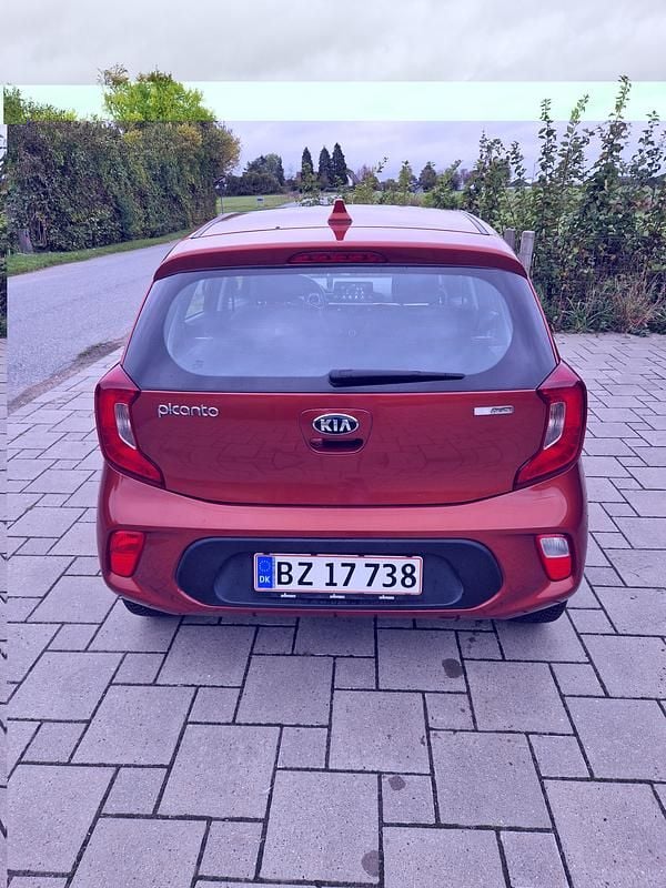 Orange Brugt 2018 Kia Picanto Advance Hatchback | 64.600 kr. (God pris) - Billede 1/4