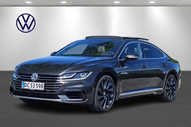 Mørkgrå Brugt 2017 VW Arteon R-line Hatchback | 284.900 kr. - Billede 1/4