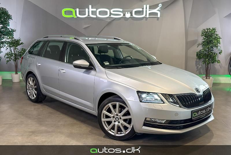 Sølvmetal Brugt 2019 Skoda Octavia Business Line Stationcar | 164.000 kr. (Fair pris) - Billede 1/4
