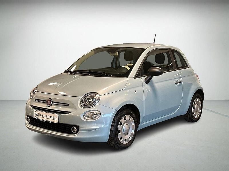 Lysblå Brugt 2023 Fiat 500 Comfort | 109.600 kr. (Super pris) - Billede 1/4