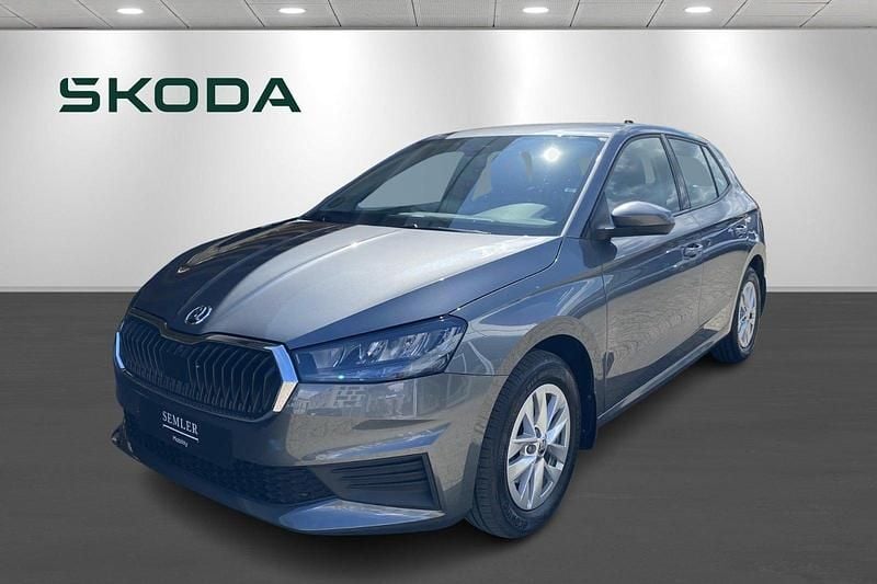 Gråmetal Brugt 2022 Skoda Fabia Ambition Hatchback | 193.900 kr. (Dyr) - Billede 1/4