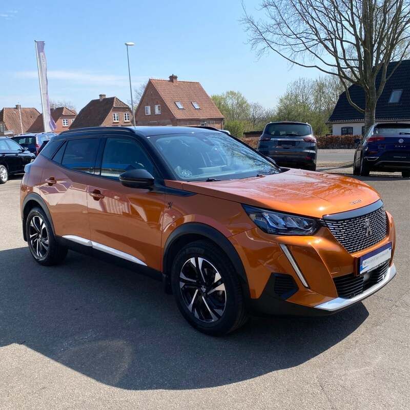 Orangemetal Brugt 2020 Peugeot 2008 Allure SUV | 149.900 kr. (Dyr) - Billede 1/4