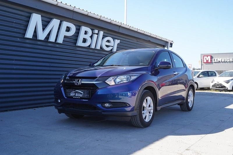 Blåmetal Brugt 2016 Honda HR-V Elegance SUV | 154.900 kr. (Lidt for dyr) - Billede 1/4