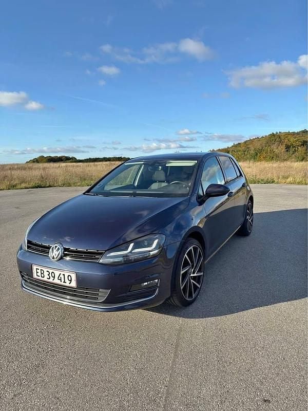 Blå Brugt 2017 VW Golf VII Allstar Hatchback | 114.995 kr. (Fair pris) - Billede 1/4