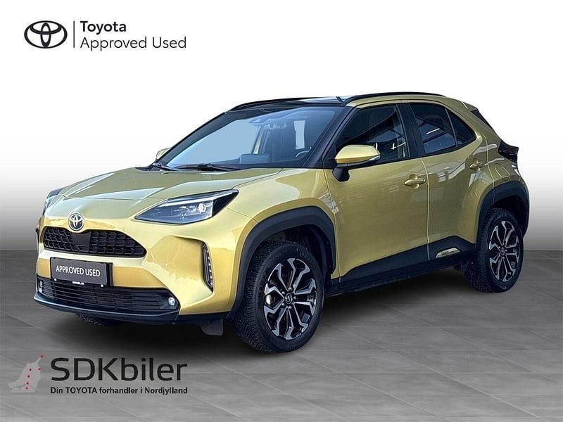 Gulmetal Brugt 2022 Toyota Yaris Hybrid Style SUV | 249.900 kr. (Fair pris) - Billede 1/3