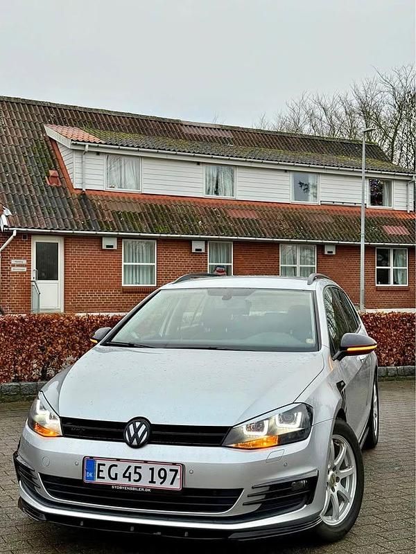 Brugt VW Golf VII 105 HK (77 kW) 2014 Grå Stationcar