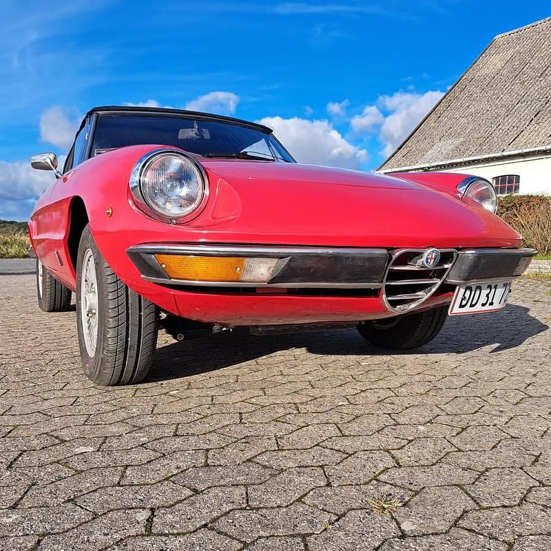 Rød Brugt 1976 Alfa Romeo Spider Cabriolet | 130.000 kr. - Billede 1/4