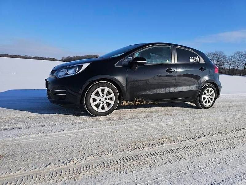 Brugt Kia Rio 83 HK (61 kW) 2015 Sort Hatchback