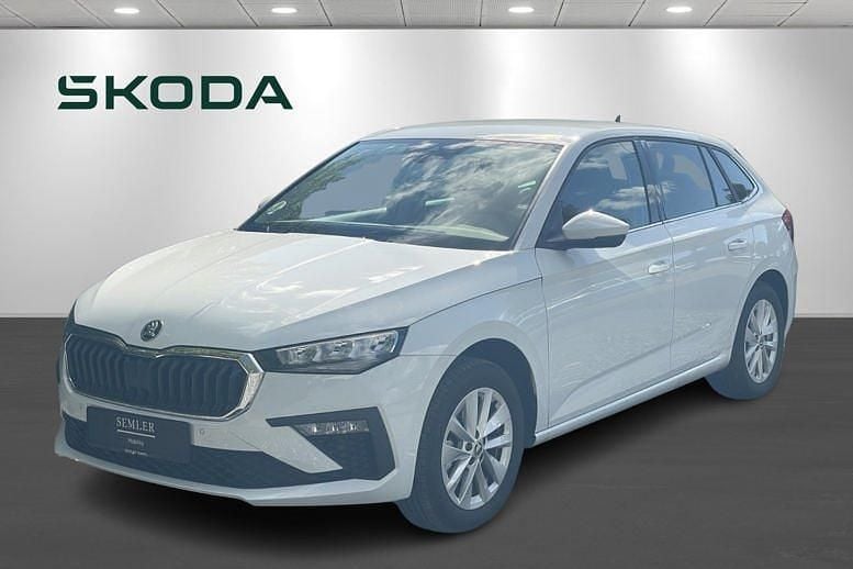 Hvidmetal Brugt 2025 Skoda Scala Selection Hatchback | 284.900 kr. (Dyr) - Billede 1/4