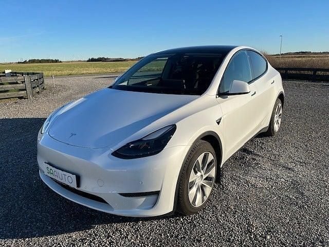 Hvid Brugt 2022 Tesla Model Y Long Range AWD SUV | 249.900 kr. (Fair pris) - Billede 1/4