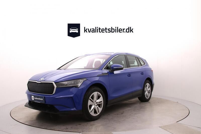 Blå Brugt 2022 Skoda Enyaq iV Loft SUV | 269.900 kr. (Super pris) - Billede 1/4