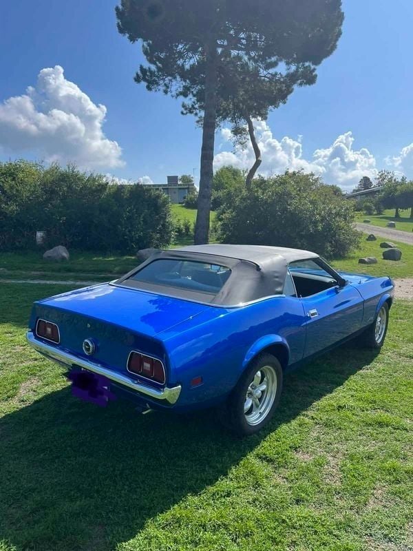 Brugt Ford Mustang 1971 Blå Cabriolet
